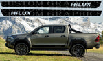 Vinyl Car Stickers for Toyota Hilux | Toyota Hilux graphic kit | Toyota Hilux Classic Design