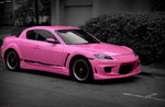 2 Color Decal Sticker Vinyl Side Racing Stripes for Mazda RX-8