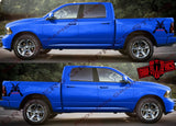 2 Color Decal With M-16 Graphics For Dodge Ram