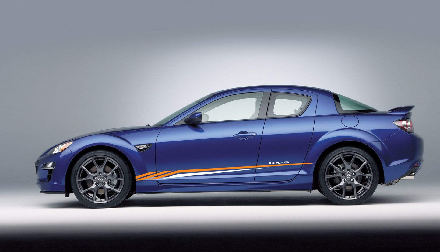 Premium Vinyl Stickers Compatible With Mazda RX-8 Style Design Exclusive car decals