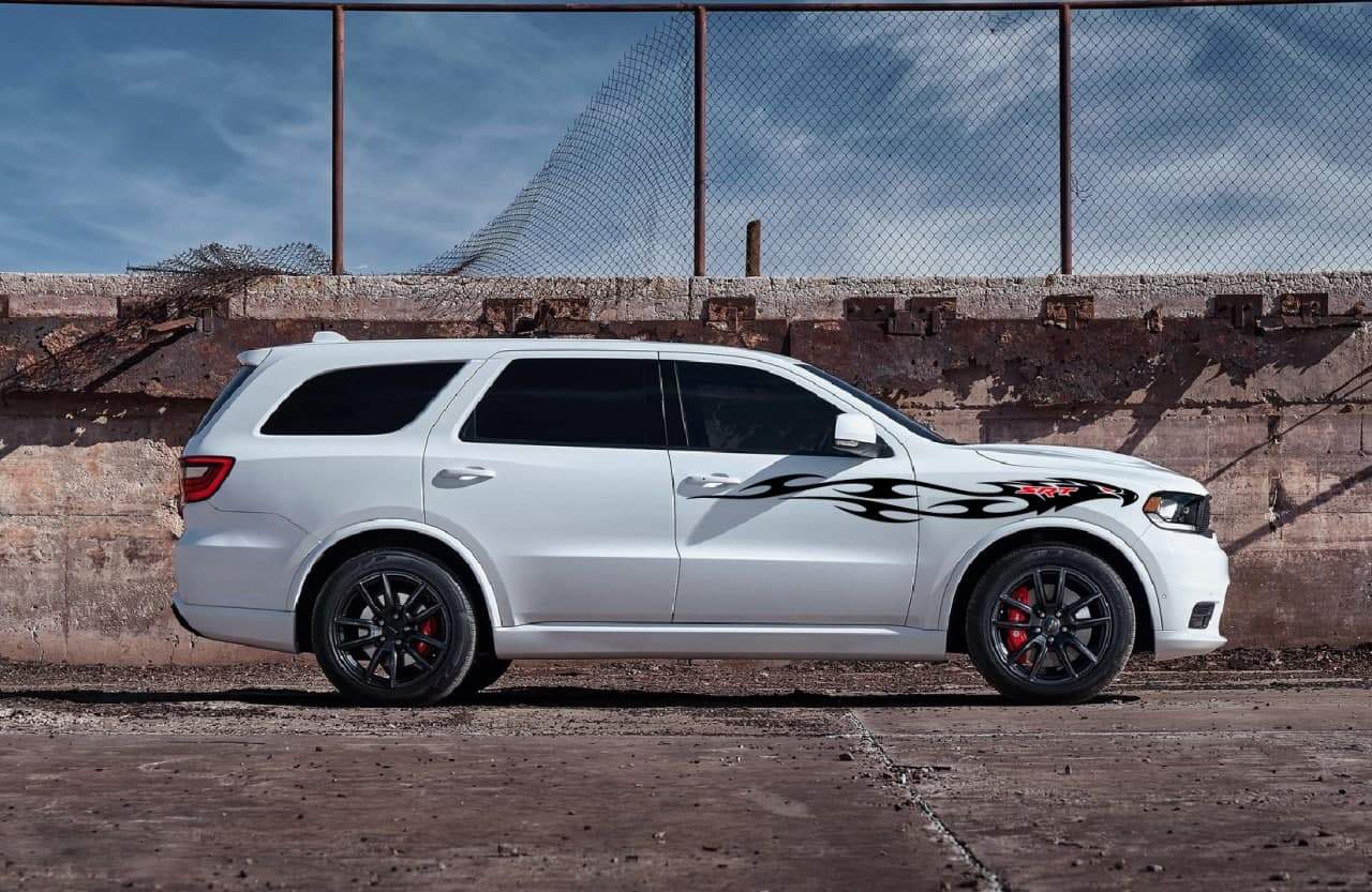 Vinyl Graphics 2 color Eagle Graphic Vinyl Graphics Decals Compatible with Dodge Durango