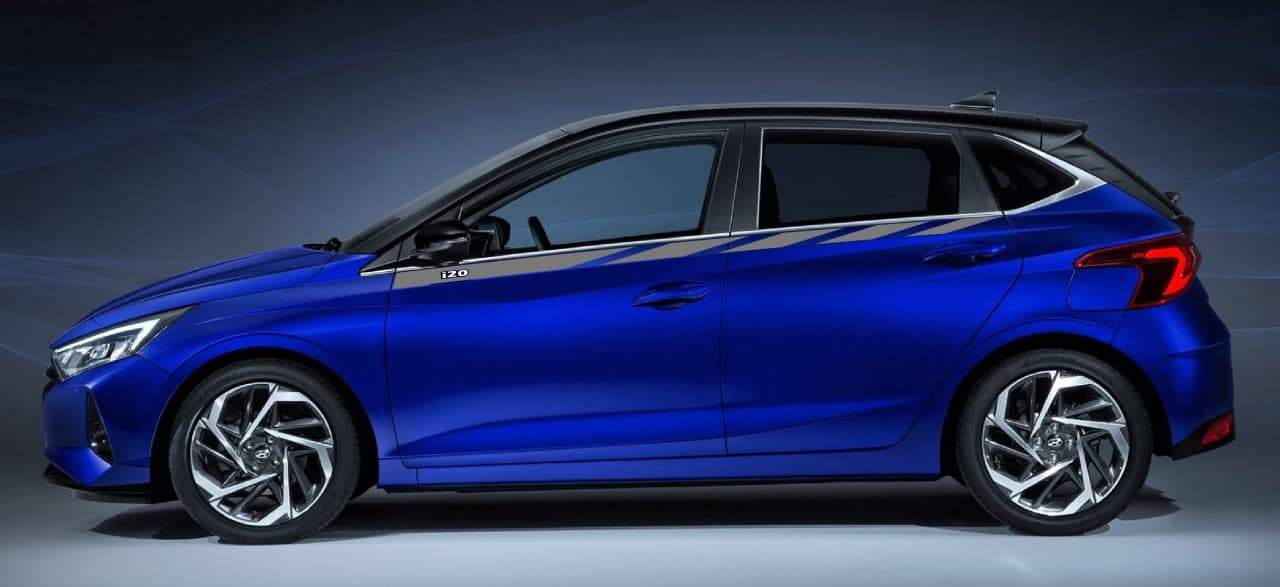 Vinyl Graphics 2 color Graphic New Classic design Vinyl Stickers Compatible with Hyundai I20