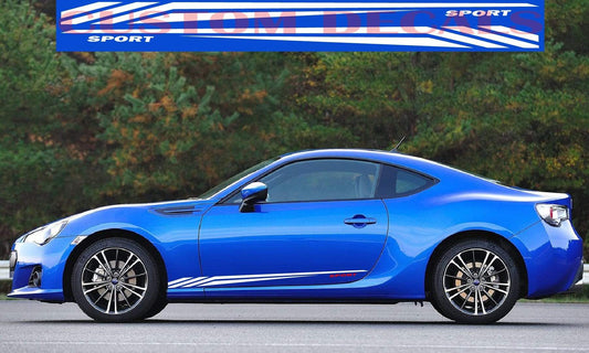 Premium Vinyl Stickers Compatible with Subaru BRZ Best Design BFF