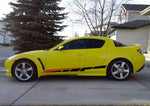 Premium Vinyl Stickers Compatible With Mazda RX-8 Personalized Design Exclusive car decals