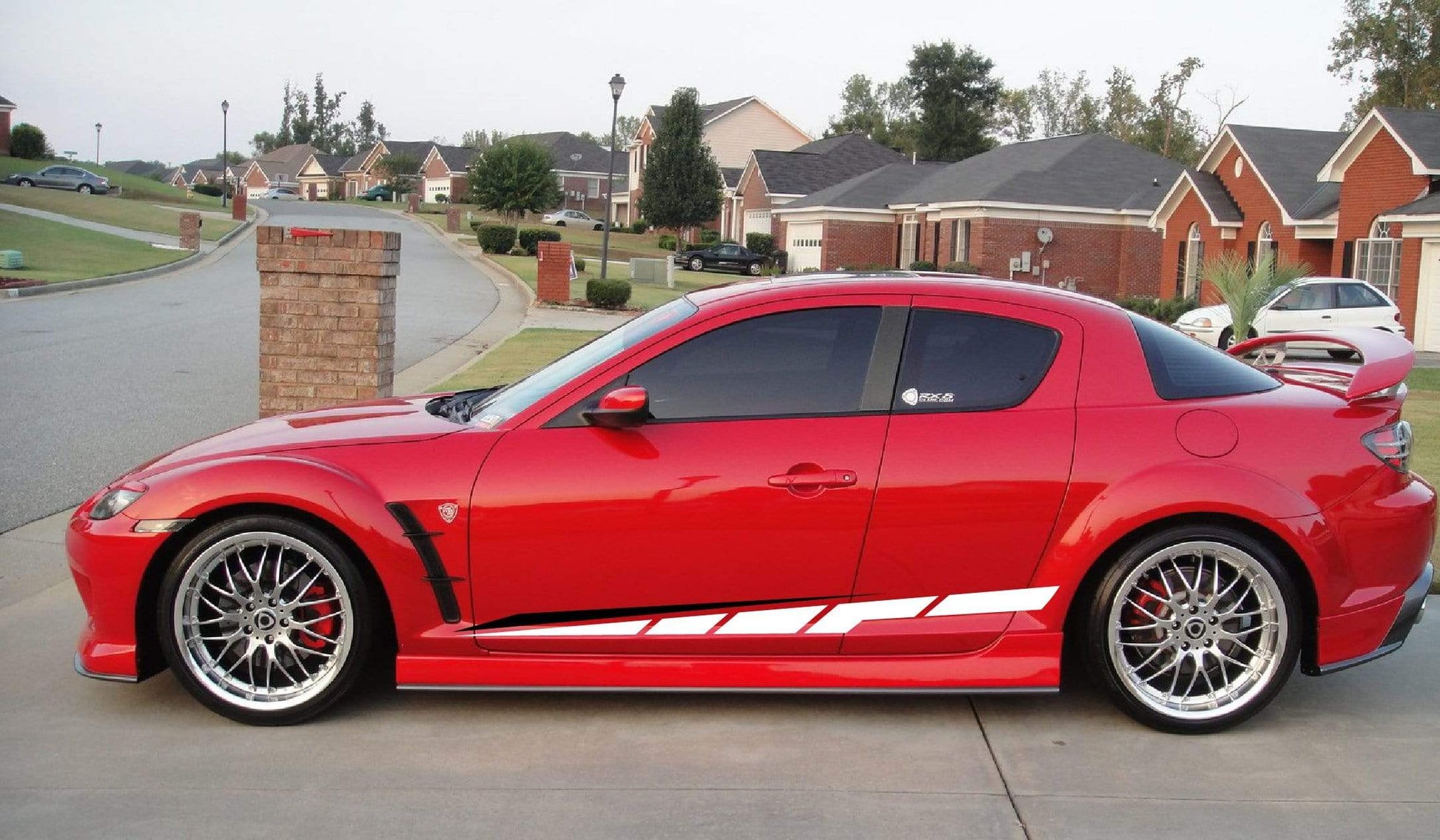 Premium Vinyl Stickers Compatible With Mazda RX-8 Personalized Design Exclusive car decals