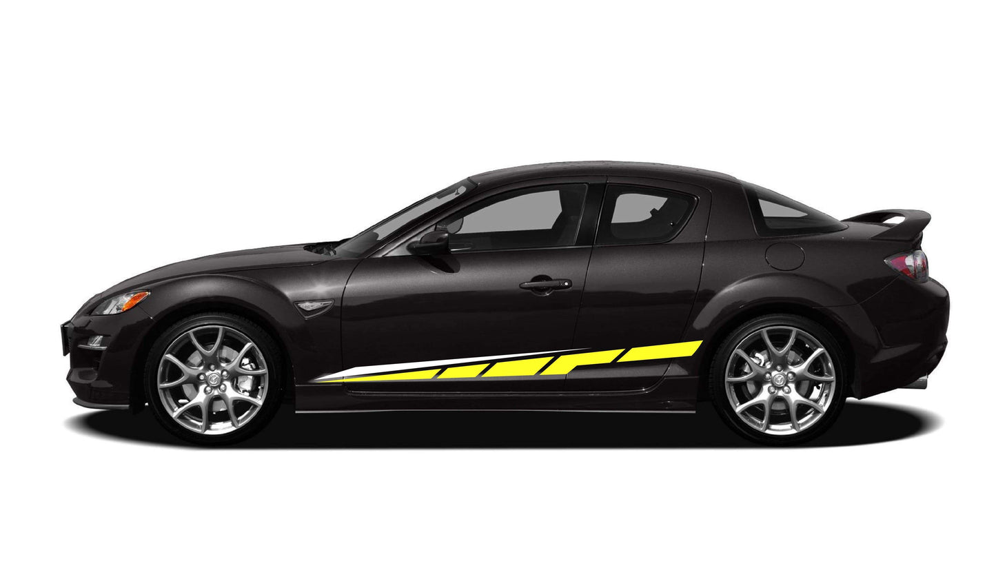 Premium Vinyl Stickers Compatible With Mazda RX-8 Personalized Design Exclusive car decals