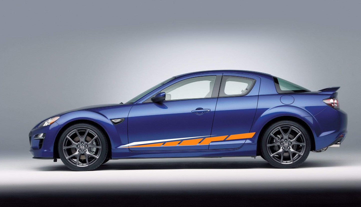 Premium Vinyl Stickers Compatible With Mazda RX-8 Personalized Design Exclusive car decals