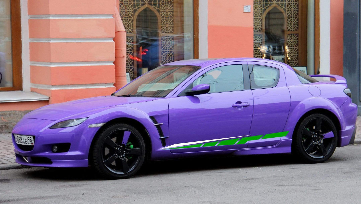 Premium Vinyl Stickers Compatible With Mazda RX-8 Personalized Design Exclusive car decals