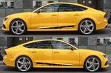 2 Colors Stickers Custom Graphic Decals for AUDI A7 - Brothers-Graphics