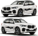 Pair Vinyl Graphics Decals For BMW X5 - Brothers-Graphics