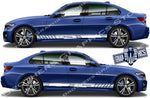 2x Decal Sticker Vinyl Racing Stripes for BMW M3 - Brothers-Graphics