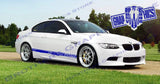 2x Decal Sticker Vinyl Racing Stripes for BMW M3 - Brothers-Graphics