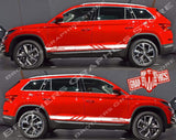 2x Decal Sticker Vinyl Racing Stripes for Skoda Kodiaq - Brothers-Graphics