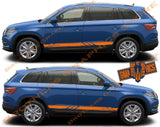 2x Decal Sticker Vinyl Racing Stripes for Skoda Kodiaq - Brothers-Graphics