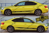 2x Decal Sticker Vinyl Racing Stripes for Skoda Superb - Brothers-Graphics