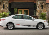 Vinyl Graphics 2x Decal Sticker Vinyl Side Racing Stripes Compatible with Toyota Camry Tribal Graphic
