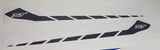 2x Decal Sticker Vinyl Side Racing Stripes for Ford Focus - Brothers-Graphics