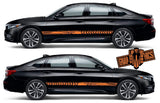 2x Decal Sticker Vinyl Side Racing Stripes for Honda Accord - Brothers-Graphics