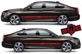 2x Decal Sticker Vinyl Side Racing Stripes for Honda Accord - Brothers-Graphics