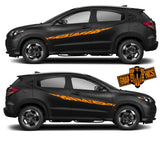 2x Decal Sticker Vinyl Side Racing Stripes for Honda HR-V - Brothers-Graphics