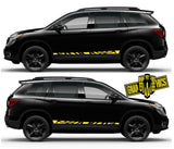 2x Decal Sticker Vinyl Side Racing Stripes for Honda Passport - Brothers-Graphics