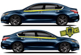 2x Decal Sticker Vinyl Side Racing Stripes for Nissan Altima - Brothers-Graphics