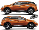 2x Decal Sticker Vinyl Side Racing Stripes for Nissan Murano - Brothers-Graphics