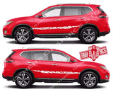 2x Decal Sticker Vinyl Side Racing Stripes for Nissan X-Trail - Brothers-Graphics