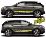 2x Decal Sticker Vinyl Side Racing Stripes for Peugeot 3008 - Brothers-Graphics