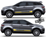 2x Decal Sticker Vinyl Side Racing Stripes for Range Rover Evoque - Brothers-Graphics