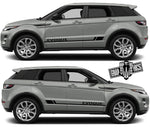 2x Decal Sticker Vinyl Side Racing Stripes for Range Rover Evoque - Brothers-Graphics