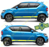 2x Decal Sticker Vinyl Side Racing Stripes for Suzuki Ignis - Brothers-Graphics