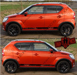 2x Decal Sticker Vinyl Side Racing Stripes for Suzuki Ignis - Brothers-Graphics