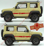 2x Decal Sticker Vinyl Side Racing Stripes for Suzuki Jimny - Brothers-Graphics