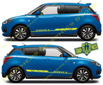 2x Decal Sticker Vinyl Side Racing Stripes for Suzuki SWIFT - Brothers-Graphics
