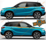 2x Decal Sticker Vinyl Side Racing Stripes for Suzuki Vitara - Brothers-Graphics