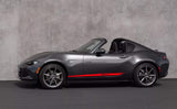 2X Side door stripe vinyl decal graphic sticker Kit for Mazda MX-5