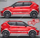 2X Vinyl Color Graphic Racing Decal Kit Sticker For Suzuki Ignis - Brothers-Graphics