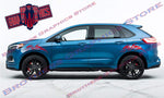 Premium 4x stickers Compatible with Ford Edge Trible Graphic Racing Decals