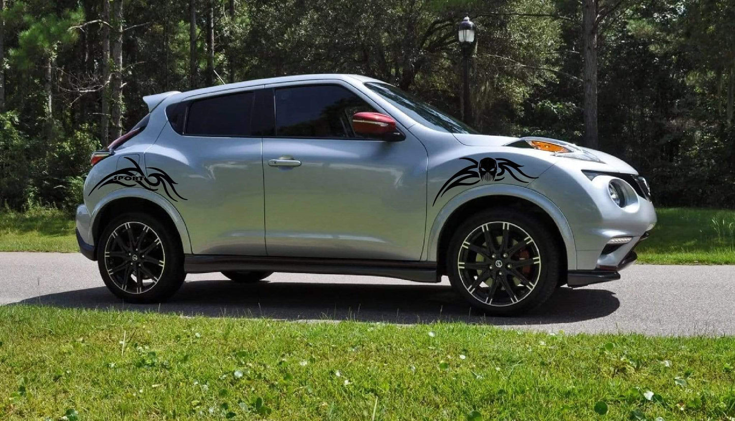 Autocollant en vinyle de qualité supérieure compatible avec la conception de décalcomanies Nissan Juke 4