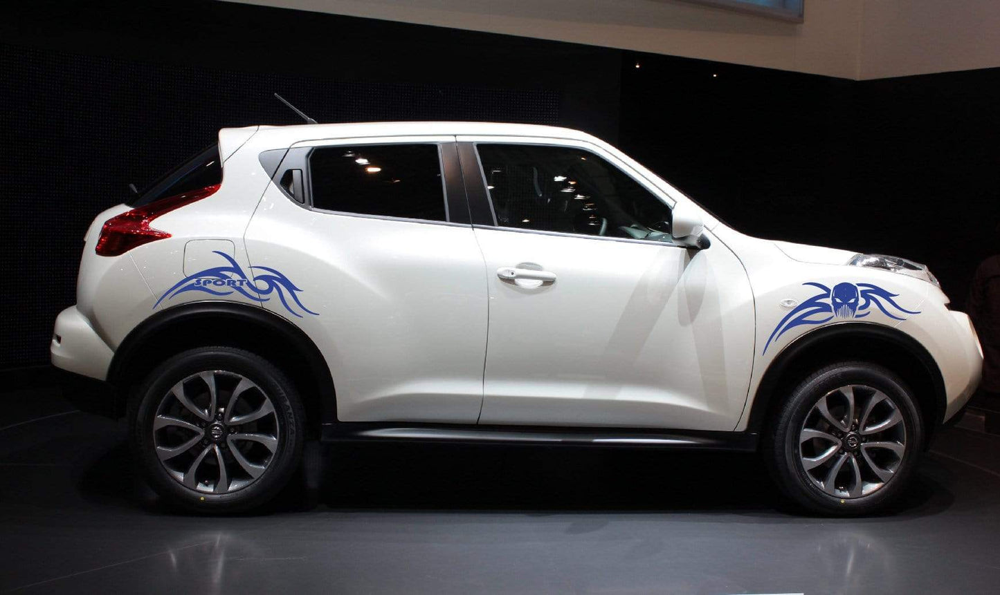 Premium Vinyl Sticker Compatible With Nissan Juke 4 decals Design