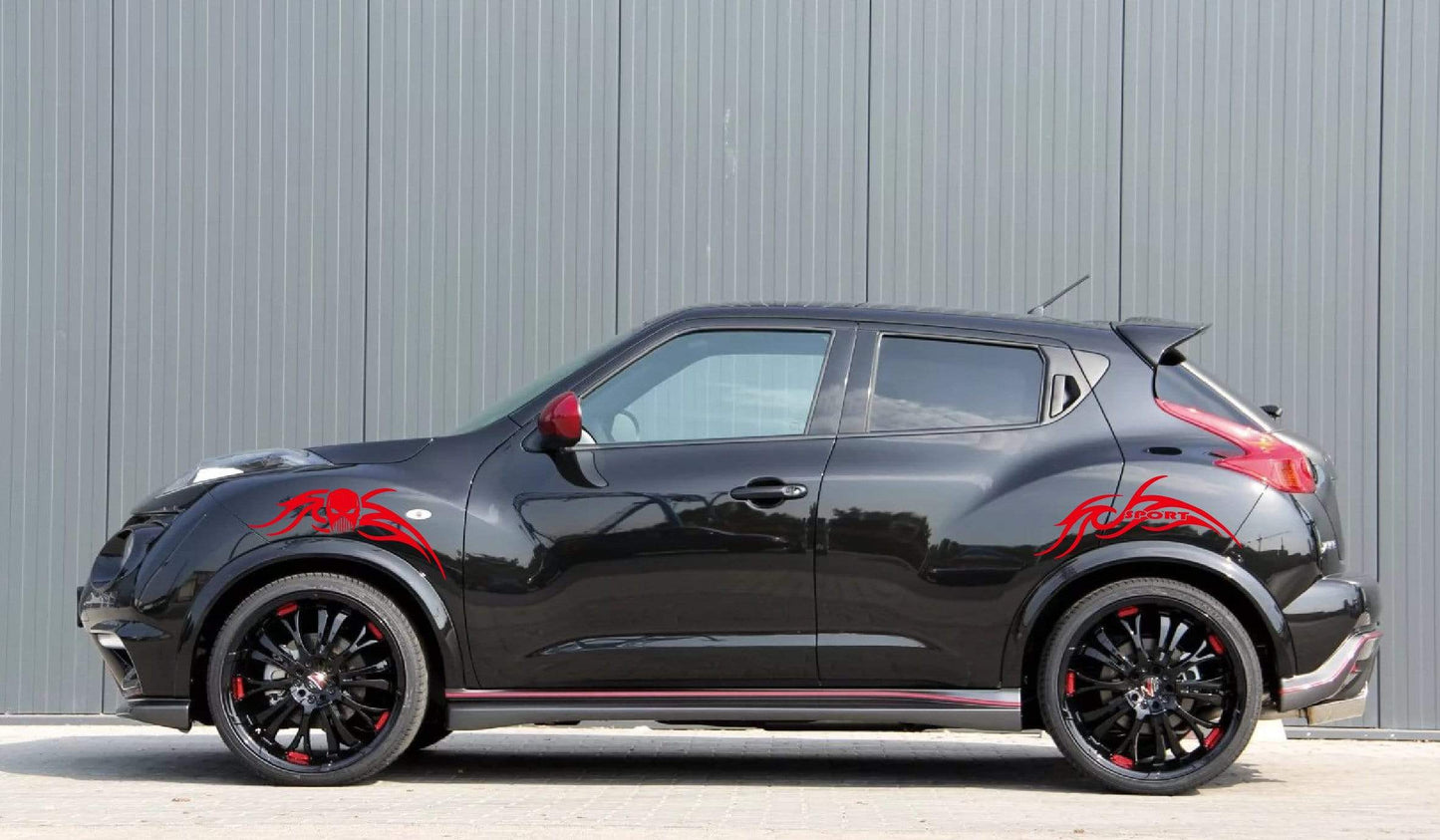 Autocollant en vinyle de qualité supérieure compatible avec la conception de décalcomanies Nissan Juke 4