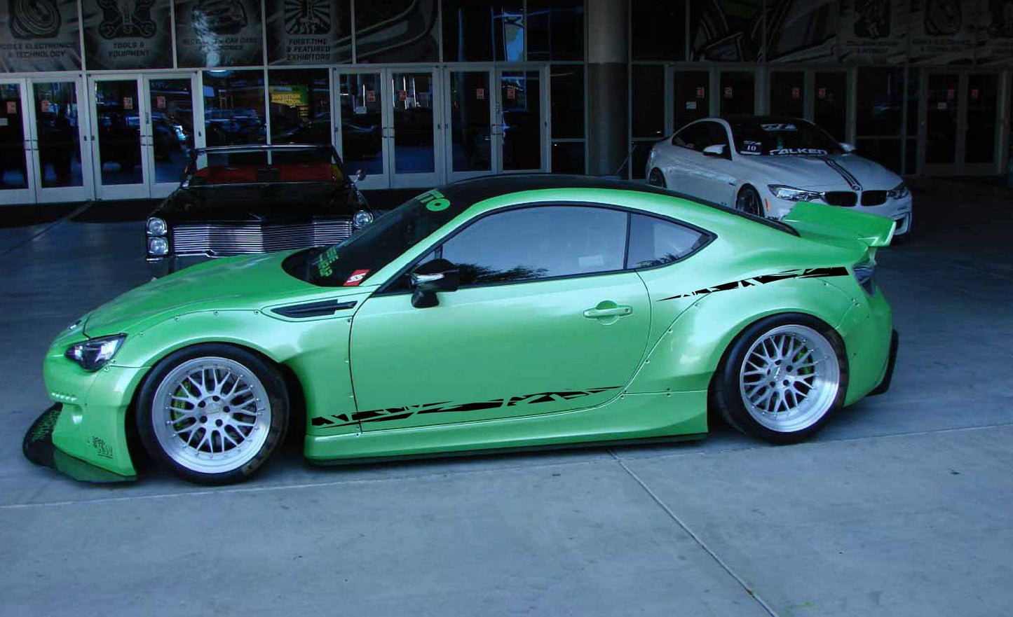 Premium Vinyl Stickers Compatible with Subaru BRZ Unique Design BFF