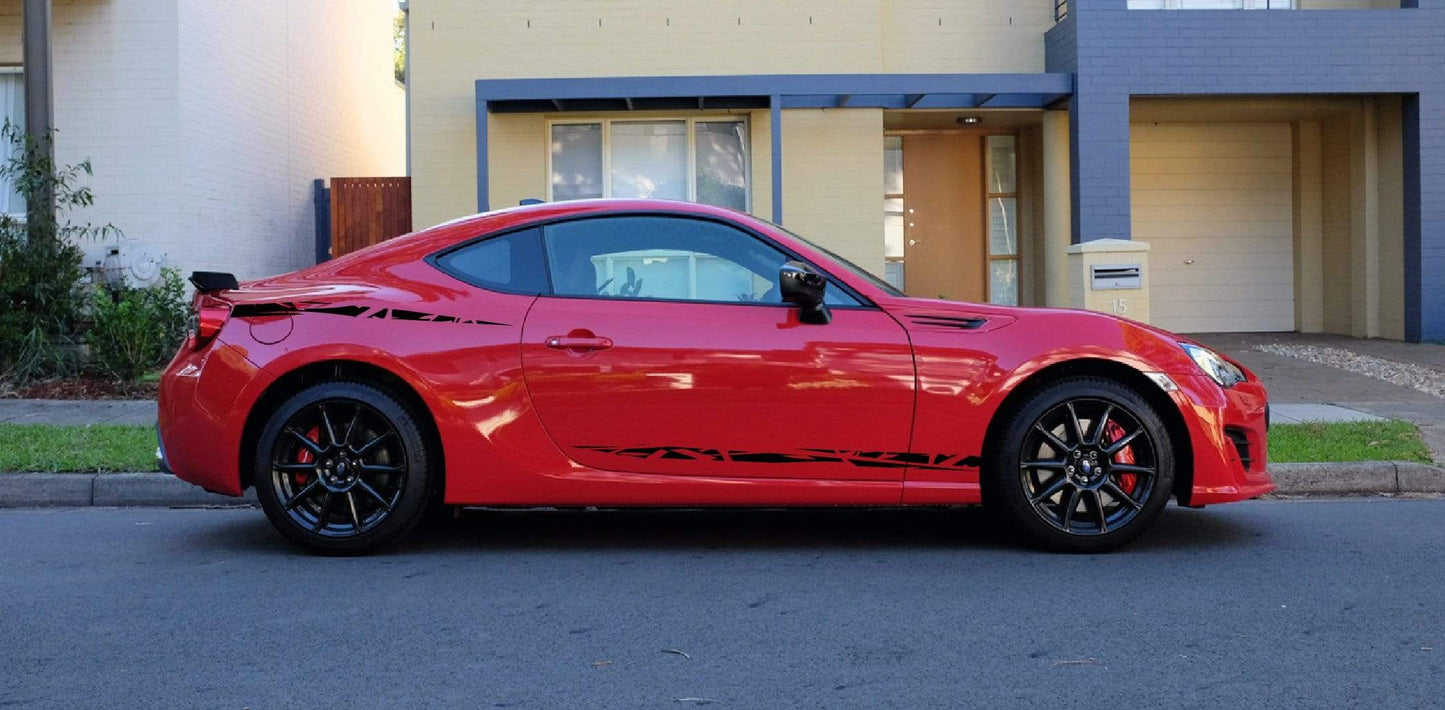 Premium Vinyl Stickers Compatible with Subaru BRZ Unique Design BFF