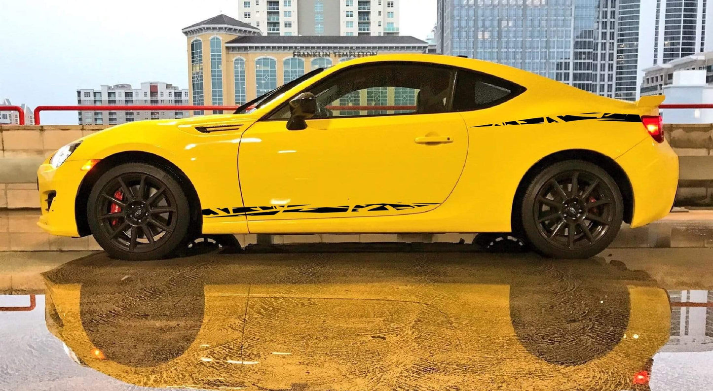 Premium Vinyl Stickers Compatible with Subaru BRZ Unique Design BFF