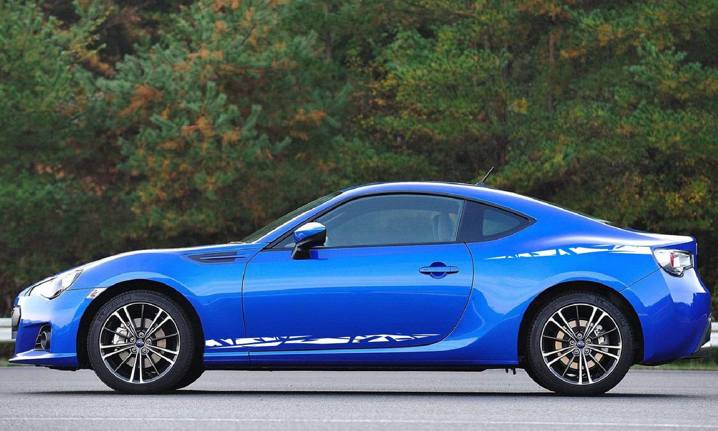 Premium Vinyl Stickers Compatible with Subaru BRZ Unique Design BFF