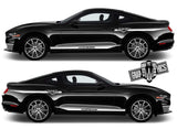 4x Custom Racing Line Stickers Car Side Vinyl Stripes For Ford Mustang - Brothers-Graphics