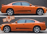 4x Decal Stickers Vinyl Side Racing Stripes for Dodge Charger - Brothers-Graphics
