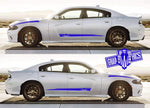4x Decal Stickers Vinyl Side Racing Stripes for Dodge Charger - Brothers-Graphics