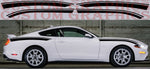 Vinyl Graphics 4x Sticker Classic Design Line Sticker Special Made For Ford Mustang